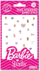 Snails Barbie стикери за нокти Магически стикери за нокти Barbie & Pets 35 броя