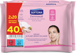 Septona Dermasoft Orchid Wipes Makeup Remover 40pcs Septona Dermasoft Orchid Wipes Makeup Remover 40pcs