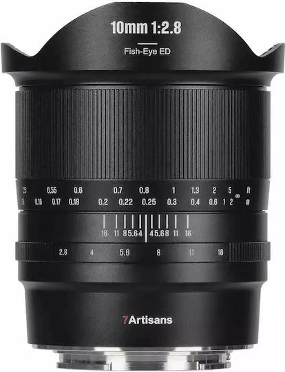7artisans Full Frame Φωτογραφικός Φακός Fisheye για Leica L Mount Μαύρος