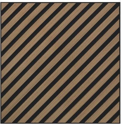 3D Wandpaneele aus MDF Verschraubt / mit Kleber Braune 60x60x2cm 3D Wandpaneele aus MDF Verschraubt / mit Kleber Braune 60x60x2cm