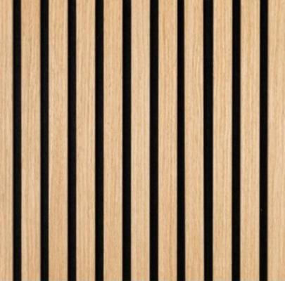 3D Wandpaneele aus MDF Verschraubt / mit Kleber Beiges 265x60x2cm