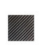 Panouri Decorative 3D Din MDF Cu Filet Cu Adeziv Gri 60x60x2cm