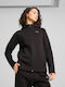 Evostripe Long Women's Sweatshirt Jacket Hooded Puma Black