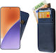 Idol 1991 Anti-rfid Wallet Δερμάτινο Μπλε (Xiao...