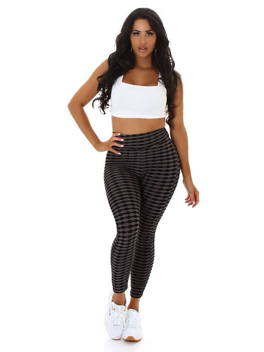 Training Γυναικείο Κολάν Push Up Multicolor