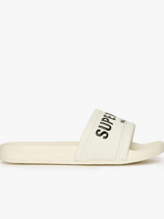 Superdry Women's Slides White WF310233A-71D