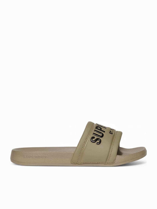 Superdry Women's Slides Beige