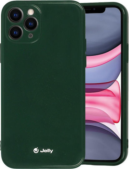 Jelly Umschlag Rückseite Silikon Grün (Galaxy S21+ 5G)