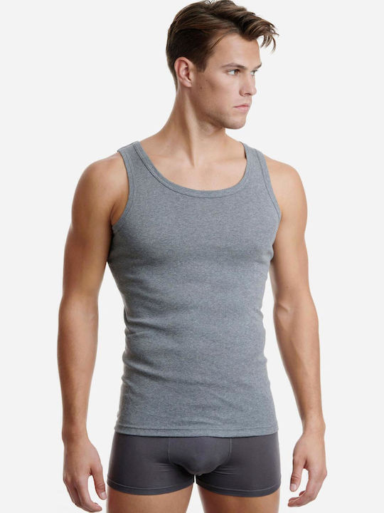 Walk Men's Undershirt Sleeveless Grey
