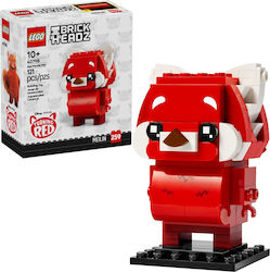 LEGO Brick Headz Panda Roșu Mei Pentru 10+ Ani 121 Bucăți
