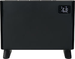 Eurom Convectoare pardoseală 1000W cu Termostat Electronic 61.5x45.8cm Negru