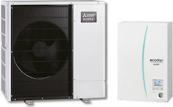 Mitsubishi Electric Zubadan PUD-SHWM140YAA/EHSD-VM2D Split 14kW Dreiphasig 60°C