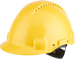 3M G3000 Κράνος Baustelle Gelb