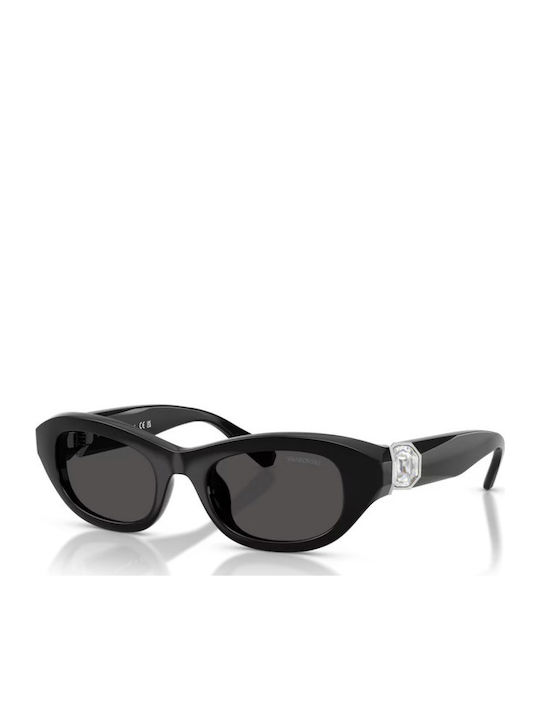 Swarovski Feminini Ochelari de soare cu Negru Cadru și Negru Lentilă SK6036U 103887