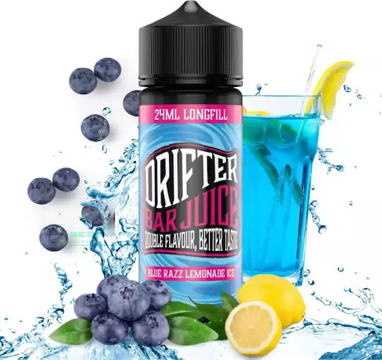 Drifter Vape Flavor Shot 24ml/120ml 1τμχ Blue Razz Lemonade Ice