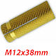 Friulsider Βύσματα Ξύλου Ορειχάλκινα M12 X 38mm