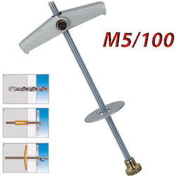 Tox Spagat Μεταλλικά Βύσματα Γυψοσανίδας Βίδα M5/100 024100091