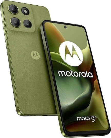 Motorola Moto G15 Dual SIM (4/128GB) Игвана Зелен