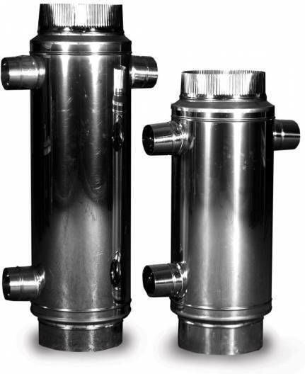 Colector de Căldură pentru Șemineu din Inox Φ150mm 1 Metru