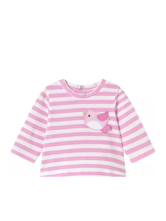 Kinderhemd Langarm Rosa