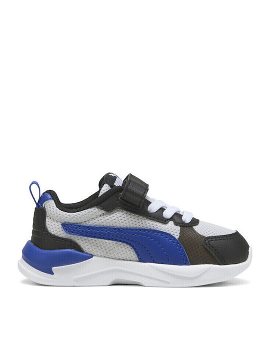 PUMA AC+ Inf Παιδικά Sneakers με Σκρατς Γκρι