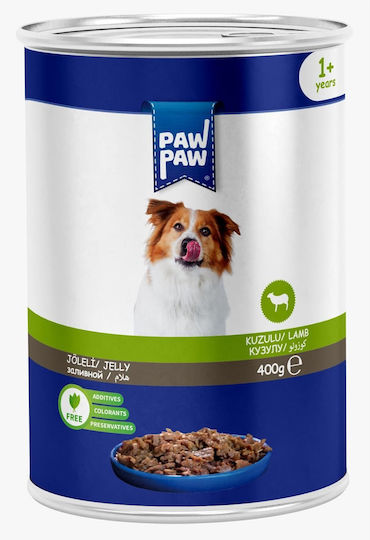 Pawpaw Υγρή Τροφή Σκύλων με Αρνί 400gr