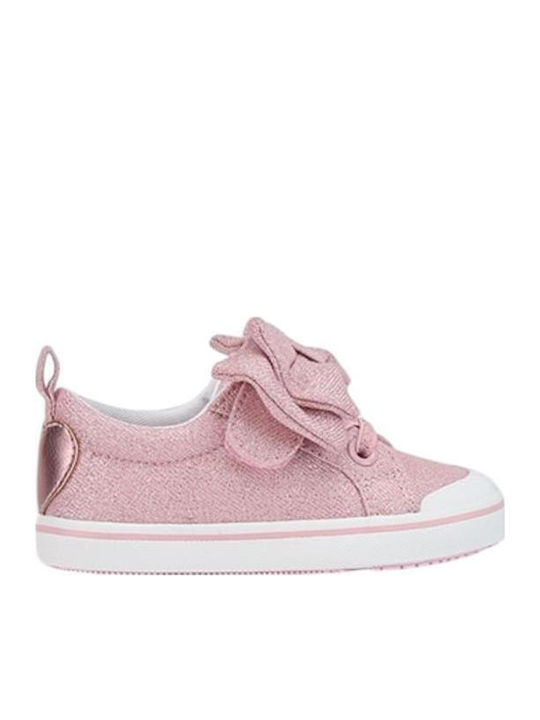 Παιδικά Sneakers με Σκρατς Ροζ