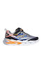 Flex-glow Ultra Παιδικά Sneakers με Σκρατς Μαύρα