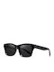 Moscow Mule Unisex Sunglasses with Black Plastic Frame and Black Polarized Lens MM/31113/1-Black-Pulse