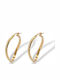 Mentzos Ohrringe aus Gold 14K