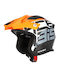 Acerbis Aria Orange Fluo/Black Motorcycle Helmet Jet ECE 22.06 1200gr with Sunvisor