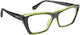 Oramont Women's Reading Glasses +2.50 in Green color BGN250
