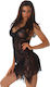 Baby Doll Sexy+chilot Negru