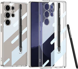Θήκη Samsung Galaxy S25 Ultra Gkk Clear Case Γραφίδα Διαφανής