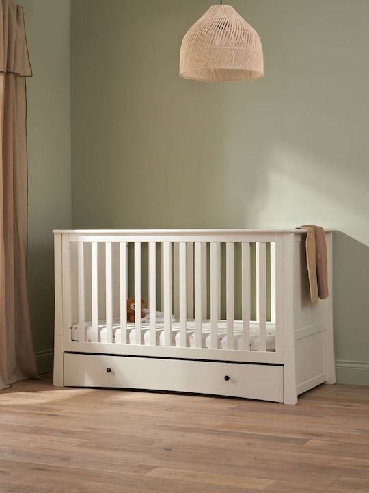 Mothercare Harrogate Babybett Weiß mit Matratze