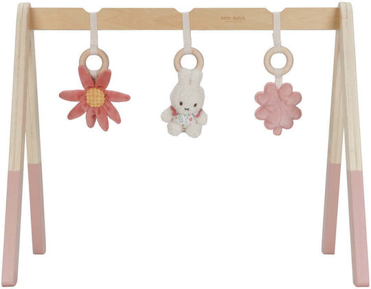 Little Dutch Miffy Lucky Blossom Wooden Activity Gym for Newborns