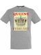 Herren Graues T-Shirt Queen Dp0517