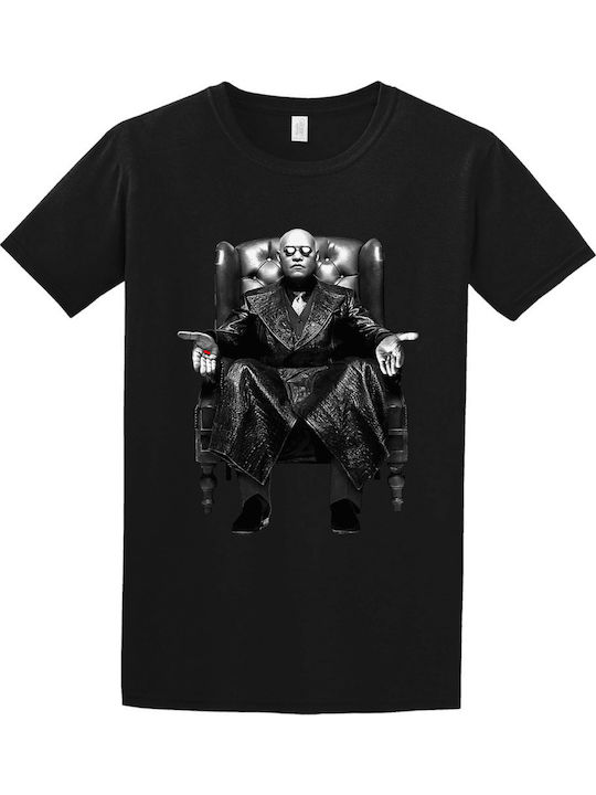 Gildan T-shirt Schwarz Morpheus