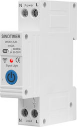 Comutator inteligent 63A AC220V WiFi Tuya On-off Timer WCB1-T-63