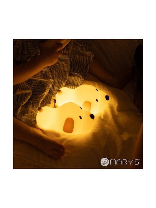 Mary's Lumini LED Lampă decorativă pentru copii Alb 16x9x16εκ.