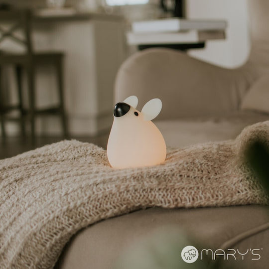 Mary's Led Kids Decorative Lamp Gray 12.5x10.3x12.5εκ.