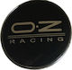Oz-racing Wheel Center Cap Black-silver 60mm 1 Piece