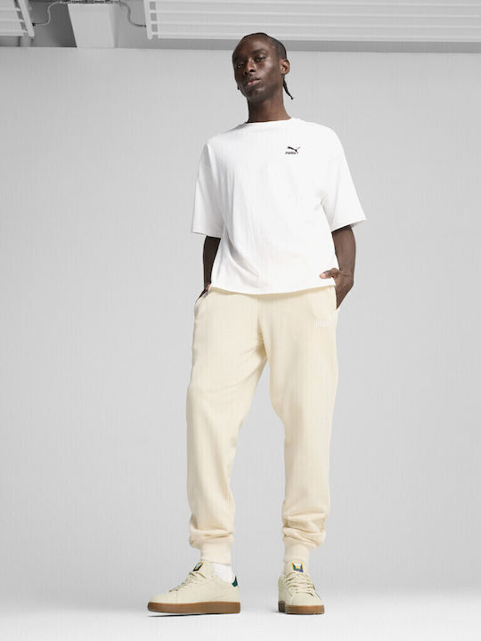 PUMA Sweatpants with Elastic Beige