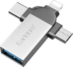 Earldom Ot93 Thunderbolt USB-C micro USB Masculin În USB-A Feminin Earldom Ot93 Thunderbolt USB-C micro USB Masculin În USB-A Feminin