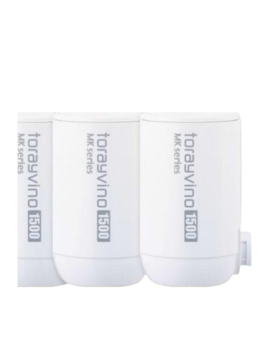 Toray Water Filter Replacement for Faucet made of Activated Carbon 3pcs