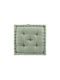 Atmosphera Sofa Cushion Twily Douceur D'intérieur From 100% Cotton Green Mint 50x50cm