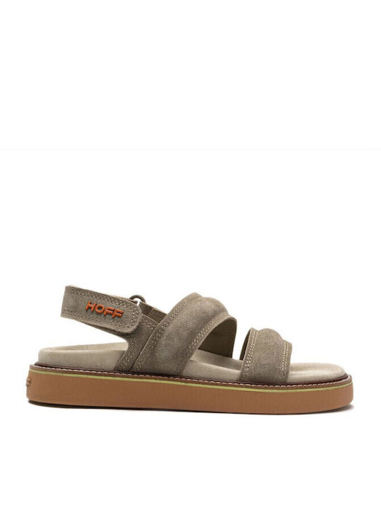 Hoff Flache Damen Sandalen Khaki