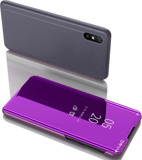 TingYR Book Δερματίνης Μωβ (Redmi 9A / 9AT)