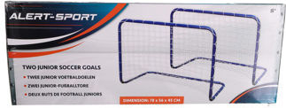 Alert-sport Τέρματα Ποδοσφαίρου 78x56x45cm Σετ 2τμχ