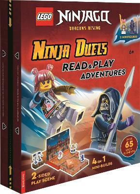 Lego® Ninjago® Ninja Duels With Sora Minifigure Wolf Mask Warrior Minifigure Two-sided Play Scene Four Mini-builds And Over 65 Lego® Elements